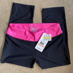 Under Armour Heatgear Cropped Black Leggings S